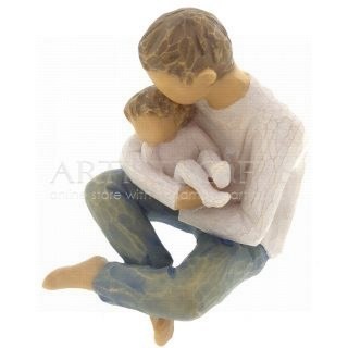 Άντρας Με Μωρό Στην Αγκαλιά