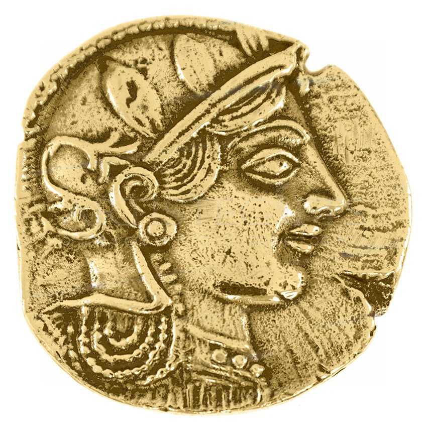 Αττικό Τετράδραχμο Νόμισμα 4ου Αιώνα, Διπλή Όψη